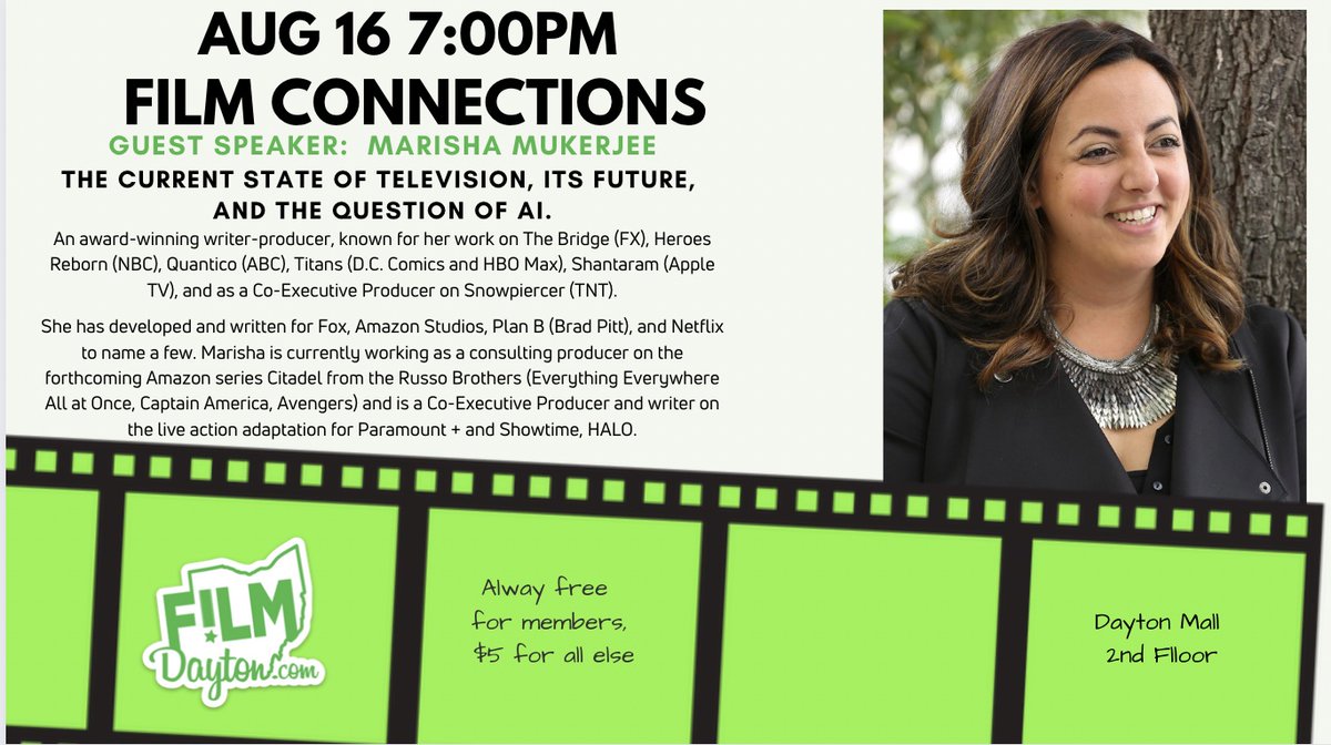 Film Connections tonight at 7pm!