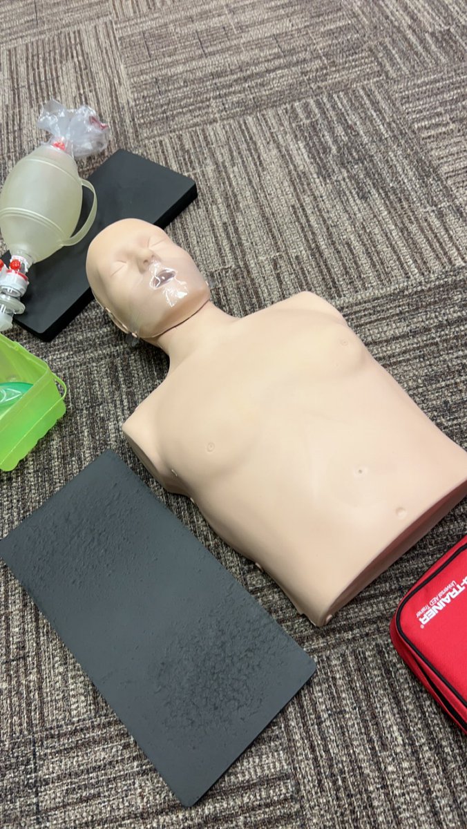 I don’t think I’ll be able to set up & teach a CPR class without referencing The Office! 😂😅 #iykyk #ATtwitter