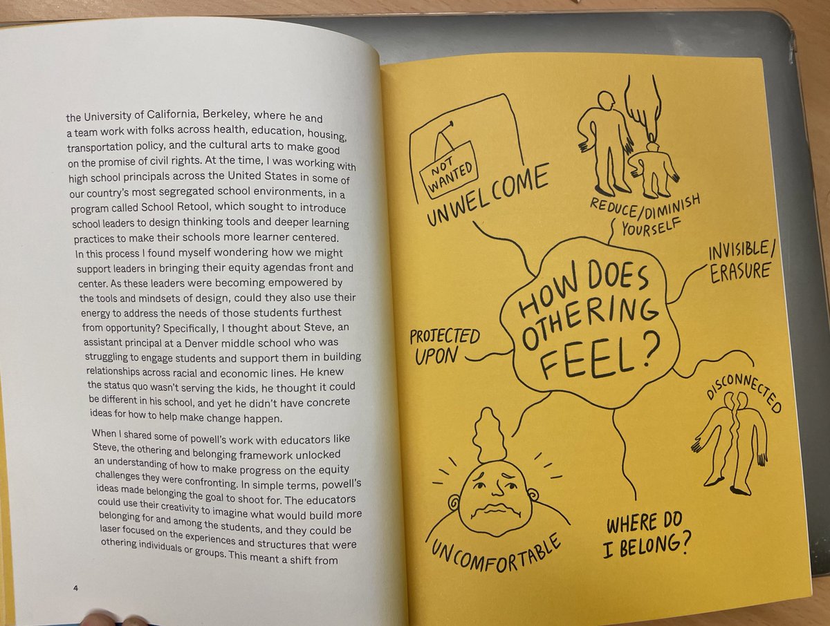 Reflecting deeply on the ways we can make people feel they belong in our communities…