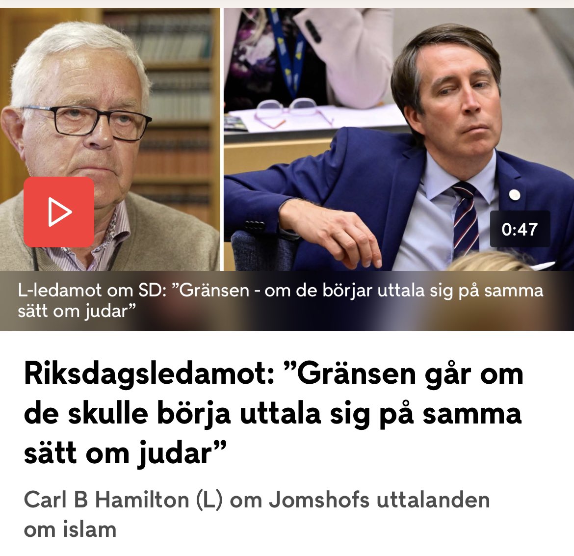 Totalt jävla mörker.