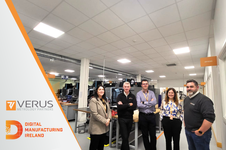 Exciting collaboration 🤝Digital ManufacturingIreland prioritise smart metrology solutions and are now working with Verus Metrology Partners.

Collaborations like these allow us to work with more industry leading manufacturing experts while being a part of critical research.