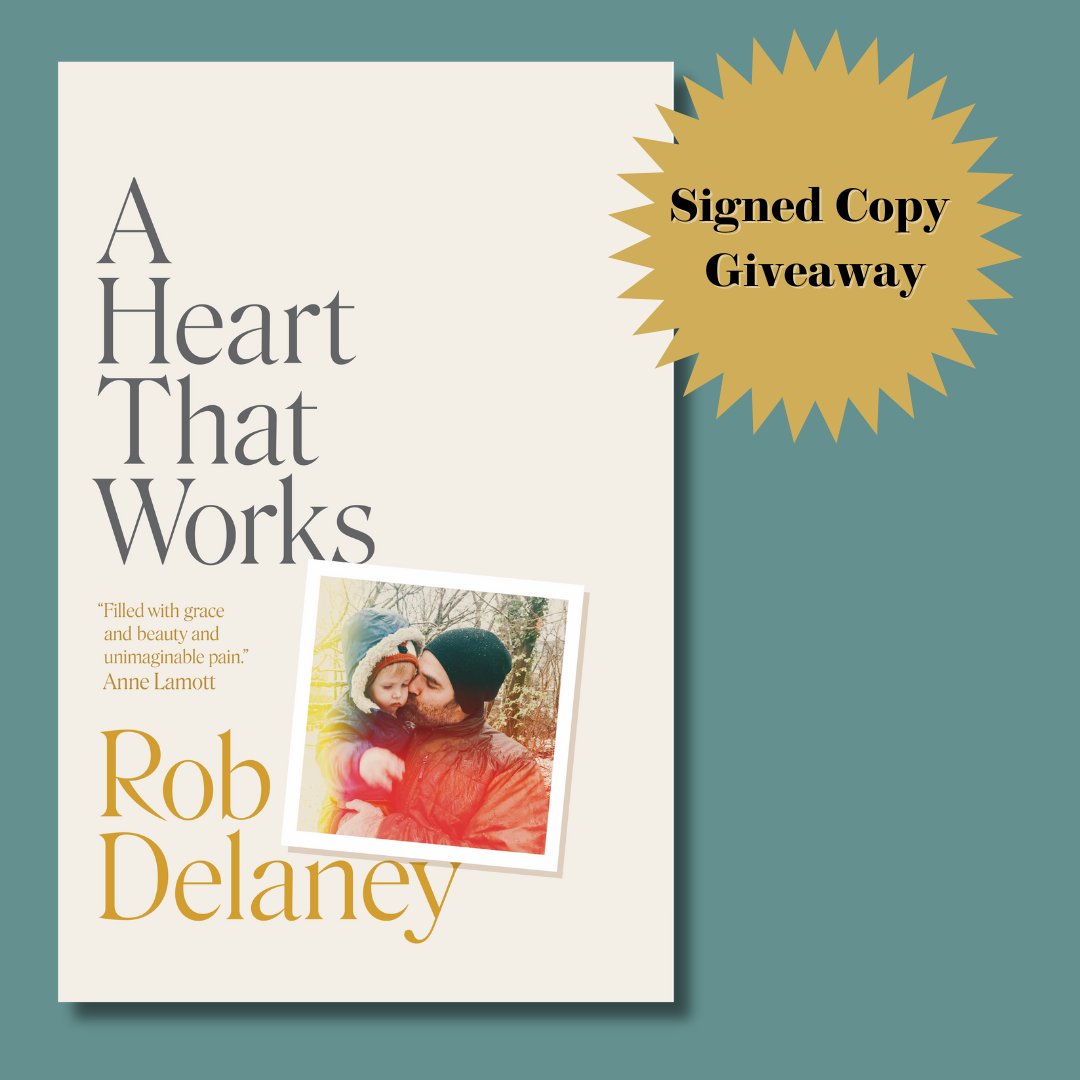 Head to GoodReads to enter our giveaway for 1 of 10 SIGNED copies of @robdelaney's memoir, A HEART THAT WORKS. @TIME raves it's “an affecting portrait of a father’s love for his son.” Enter by 8/25 for a chance to win. bit.ly/45zJex3