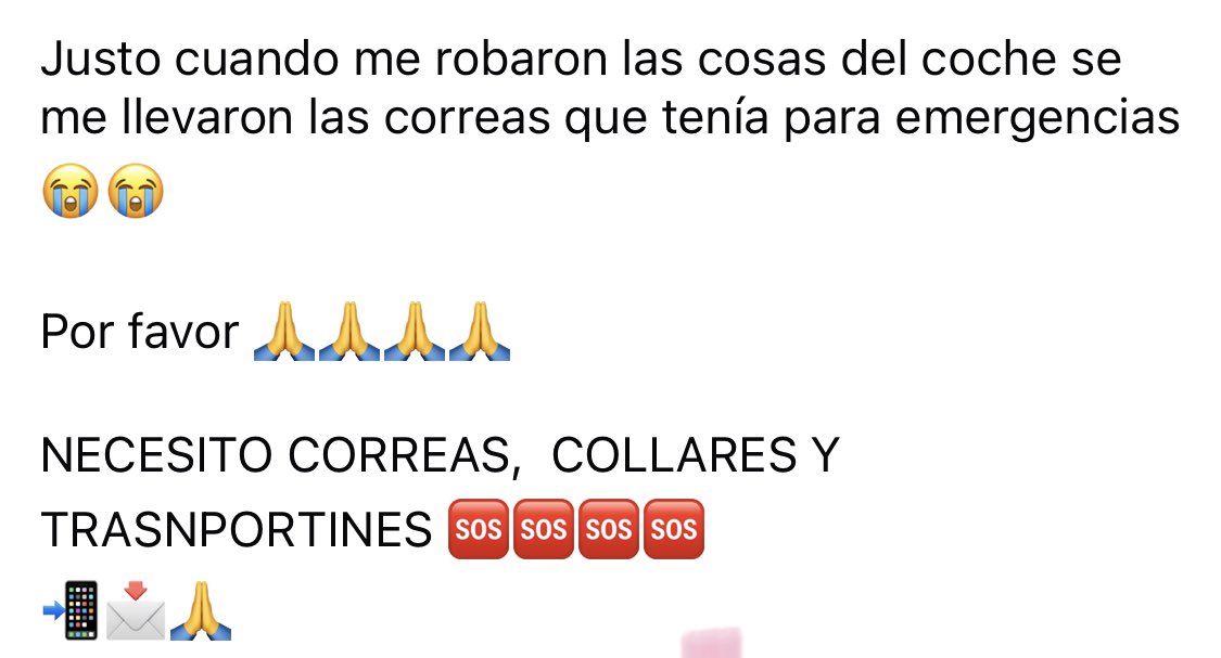 Yaizzarh's tweet photo. NECESITO COLLARES,  CORREAS Y TRASPORTINES 🆘🆘🙏🙏
#IFCandelaria 
Hay que sacar muchos #Perros de #Adepac 😭😭 https://t.co/4U0kNytfaj