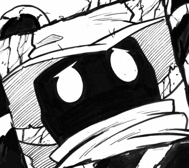 AnteComics's tweet photo. @ADrinkWithCraz1 Got a fun project in the works, a fantasy comedy starring a tree and a flying squirrel. When this account reaches 100 followers I will release the title, hopefully the logo is done by then!

Here are some inked panels: https://t.co/ewyjPLdUlb