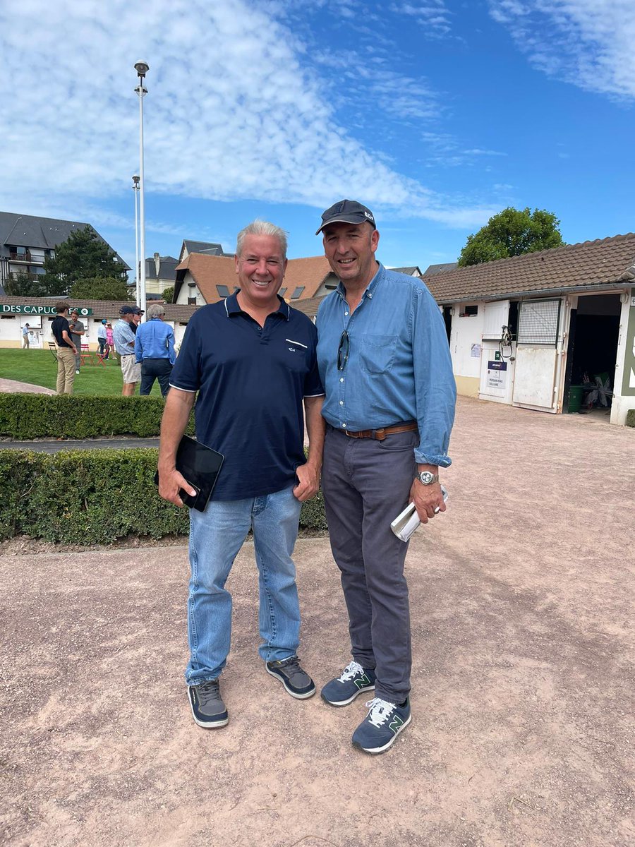 nclementracing's tweet photo. Met my friend and legend Wesley Ward at the Arqana Sales
#wesleyward #arqana #thoroughbred #deauville https://t.co/pinyMoPETX