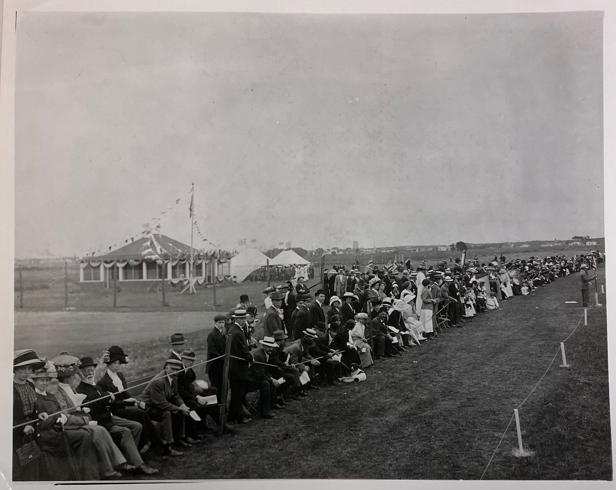 #HBC employees annual sports day, 17 August 1912 in Winnipeg. You can view more photos of Winnipeg in the early 20th century in the Hudson's Bay House Library photo collection: bit.ly/3YF7f3y