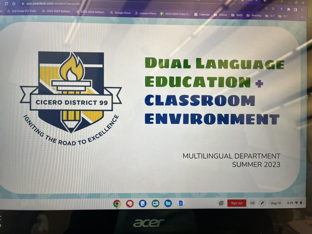 Should be an exciting day at <a href="/D99Cicero/">Cicero District 99</a>!!