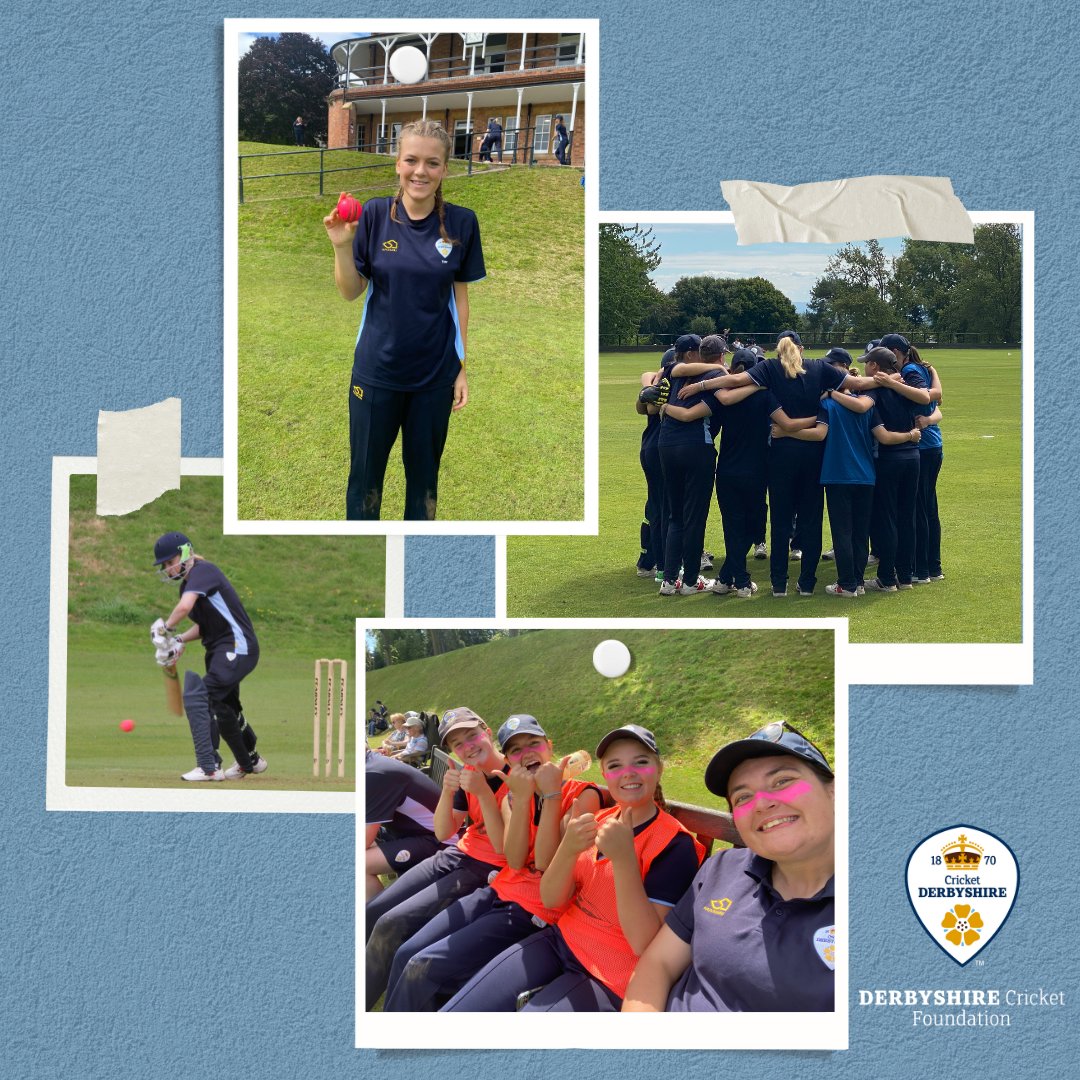 DerbyshireWomen's tweet photo. #Throwback to last week when a mixture of the U15 and U18 Development Girls attended Malvern Cricket Festival for 3 days of matches!

I think its safe to say they had a good time🏏

Thankyou to @malverncollege for hosting us and making it an unforgettable experience https://t.co/FDqhw4EGvf