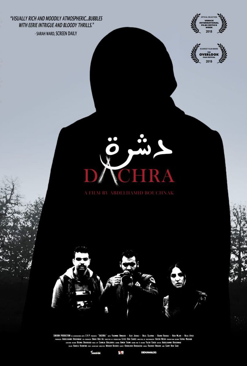 Southwoodoffl's tweet photo. #Dachra (Arab, 2018)
Country - Tunisia
Based on real events in African nations follows 3 journalism students exploring a disturbing village. Starts loud, turns gruesome at climax. Impressive editing, cinematography. Must-watch impactful horror🔥 https://t.co/U9bsfyMqPB