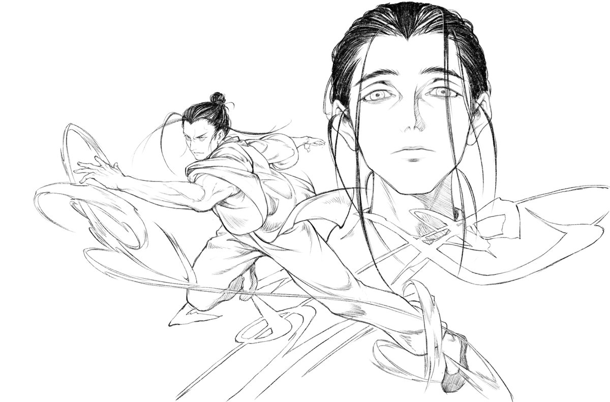 roubaooooooo's tweet photo. 画了张一人之下的王也道长 #一人之下 #王也 #どうじん #fanart https://t.co/MYh485kVVU