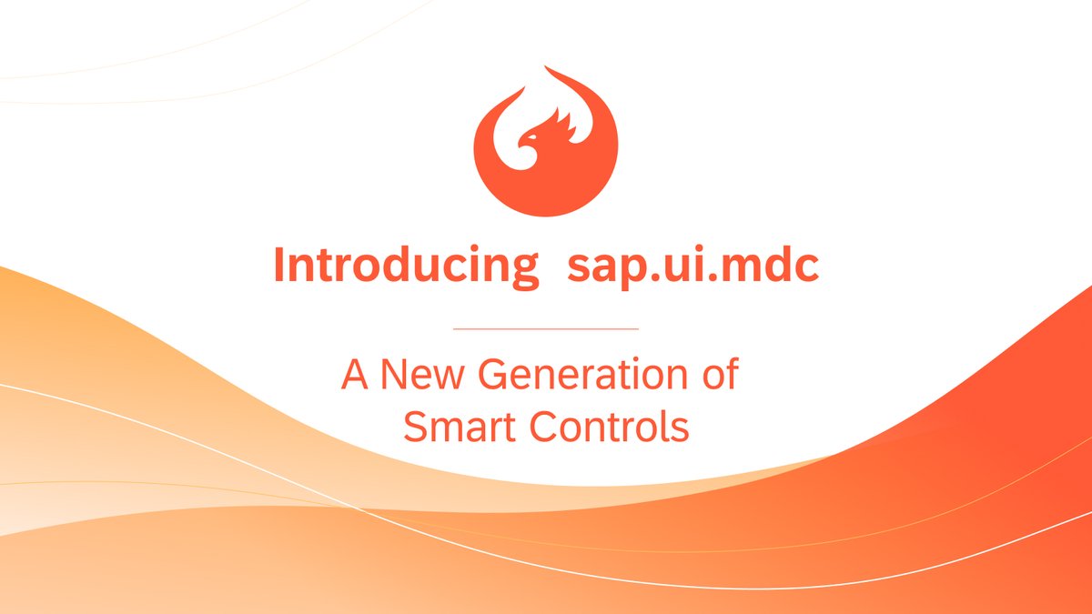 Exciting news: The sap.ui.mdc library is now public! 🎉

It provides metadata-driven controls that are independent of specific data protocols, making it easier for developers to build efficient applications. 🚀 

Learn more in our blog post: blogs.sap.com/2023/08/15/int…