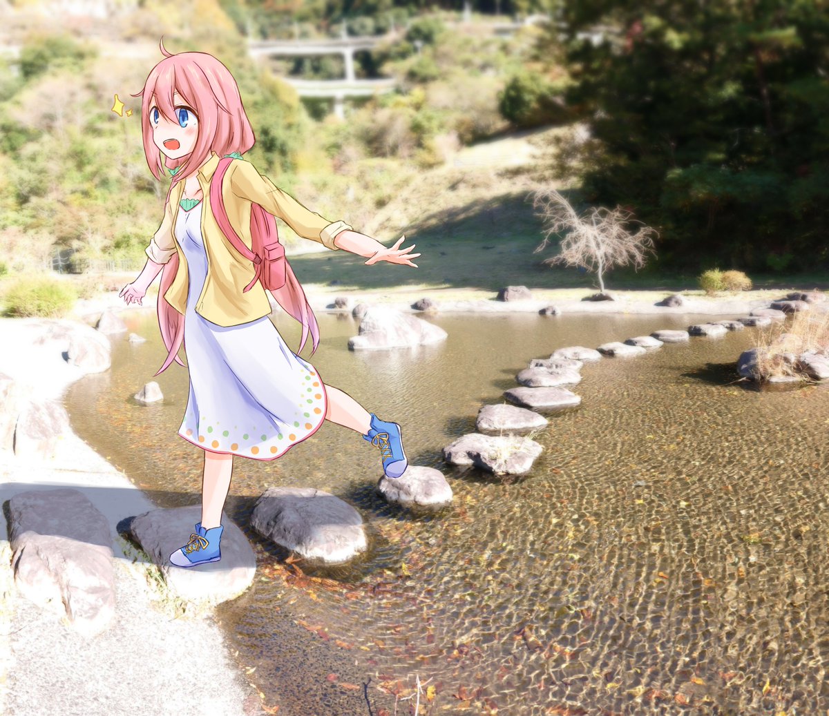 udonko_powder's tweet photo. なでしこちゃん #ゆるキャン https://t.co/Tcxoo4KwHo