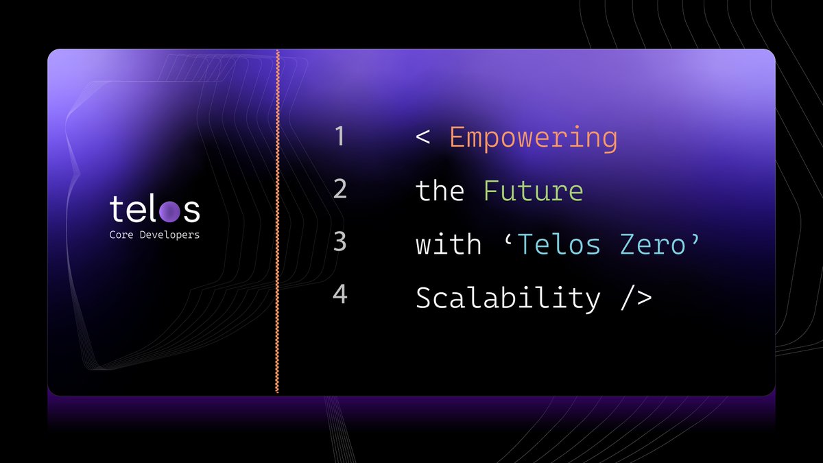 Harnessing the power of Telos Zero, we are enhancing scalability and interoperability across multiple chains starting within the Antelope IO ecosystem. 

Imagine seamless multi-chain transactions with instant finality - that's the future we're building. 
#TelosZero  #ZeroLimits