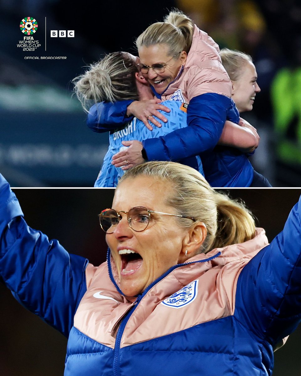 2017 Euros 🏆
2019 World Cup 🥈
2021 Euros 🏆
2023 World Cup ⏳

Sarina Wiegman has managed in four major international tournaments and reached the final every single time 🥶️

#FIFAWWC