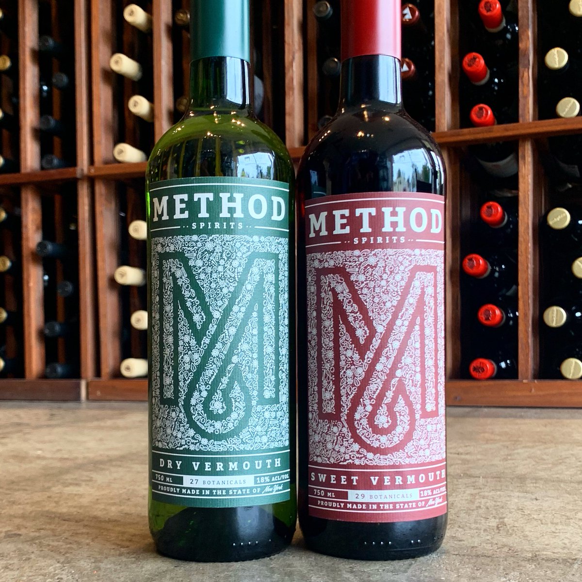 Step up your cocktail game with Method Vermouths!
Our resident bartenders have gone head i over heels for these New York-made craft vermouths — created by a bartender specifically for making great cocktails!

750ml • $18.99
bagandstringwine.com/websearch_resu…