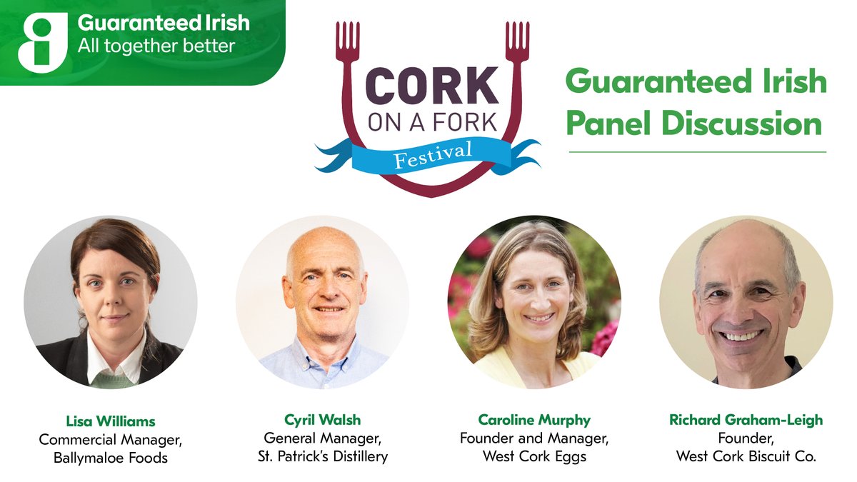 We are delighted to take part in the panel discussion during Cork on a Fork Festival! 
corkcity.ie/en/cork-on-a-f…