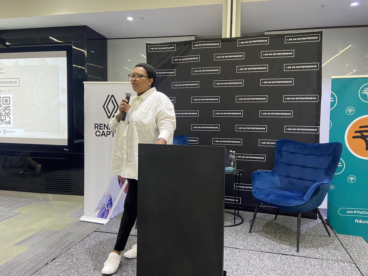 Renault_SA's tweet photo. empowering minds, fuelling futures! ๐ captivated by @AndiswaBata insights on SME business trends and challenges at @IAAESA . together, let's navigate the road to success for entrepreneurs! ๐ผ๐#IAAESummit #RenaultxIAAE #RenaultEmpowers #DrivingSuccess https://t.co/3urHNMXlgr