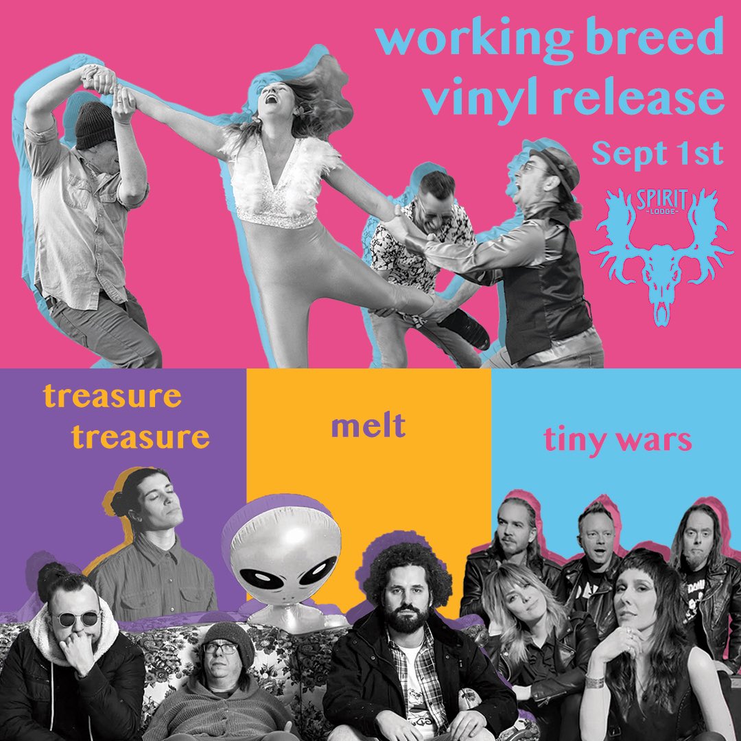 We’re wrapping up our August shows with Music On The Lawn at <a href="/SouthSideWorks/">SouthSide Works</a> on Saturday August 26th with Blinder! Free, All-Ages, and even pup friendly.

Plus September 1st, we are happy to help our friends in <a href="/WorkingBreed/">Working Breed</a> celebrate their vinyl release at <a href="/spiritpgh/">spirit</a> 🖤