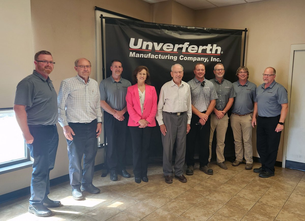 It was a pleasure hosting farmer, neighbor and Senator <a href="/ChuckGrassley/">Chuck Grassley</a> at our Shell Rock, Iowa, facility yesterday.  Thanks for visiting to learn more about us, and the candid thoughts during the Q&amp;A session.