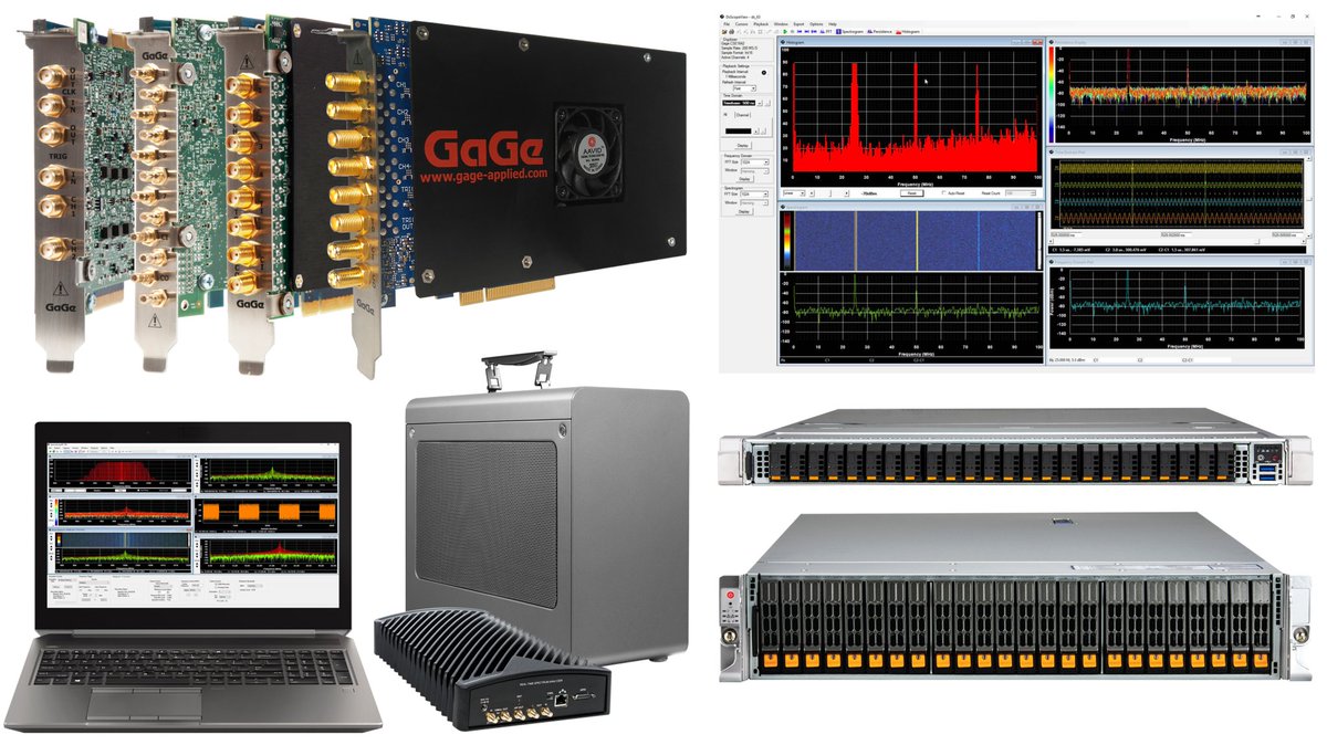 GageApplied's tweet image. GaGe High-Speed A/D 12-Bit Digitizers feature sampling rates at up to 2 GigaSamples per second and are available with 1, 2, or 4 digitizing channels and input bandwidths of up to 700 MH. bit.ly/3siApZR #digitizer #12bit #channels #bandwidth