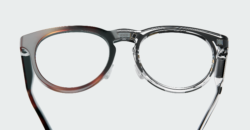 AmazonScience's tweet photo. How many pairs of eyeglasses do you own? The #AlexaFund company @pixieraycom wants to bring that number down to one. To do this, they've designed a pair that uses eye tracking technology and a liquid crystal-based lens to understand distances and change optical power on the go.