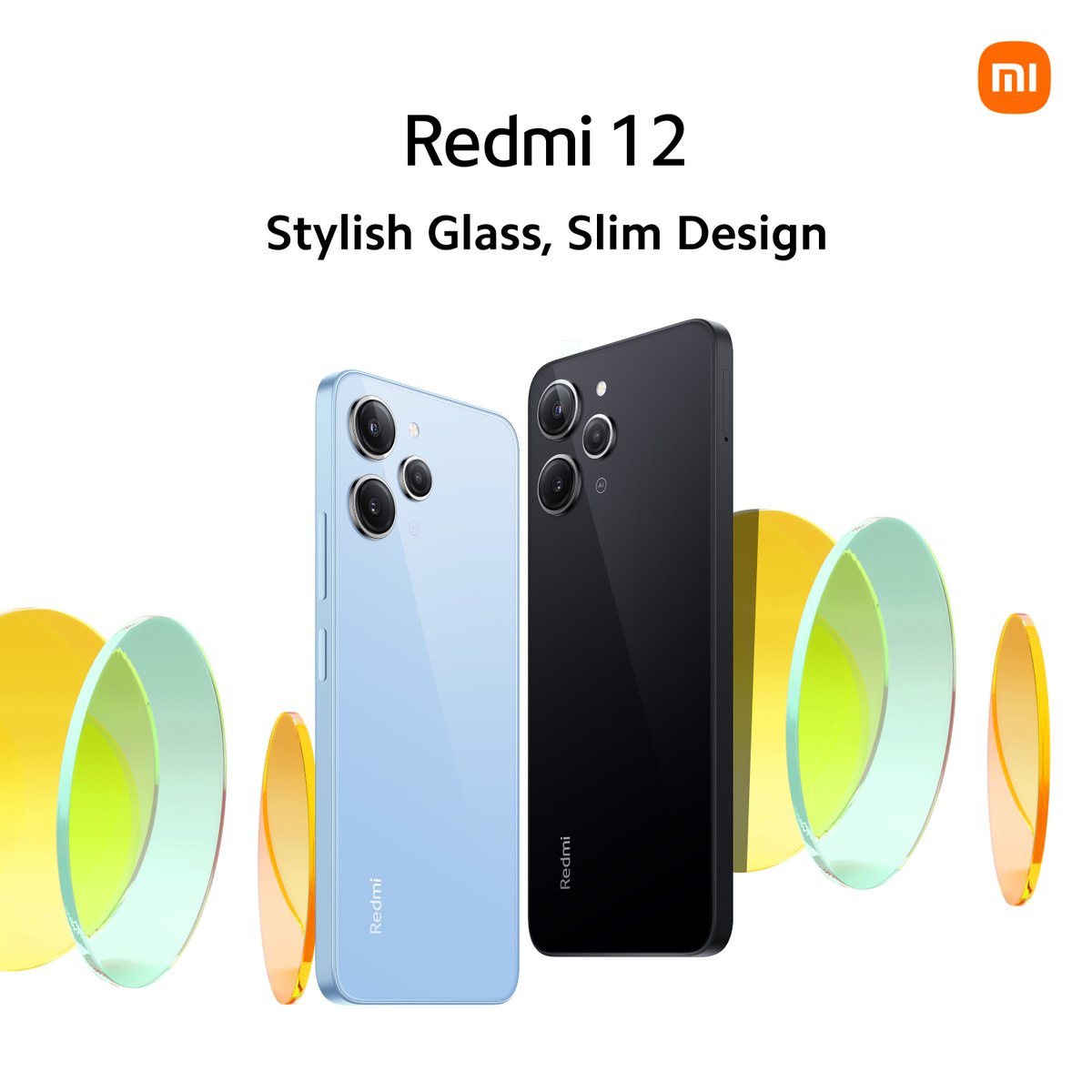 XiaomiGhana's tweet photo. Introducing the #Redmi12: A new entry-level device designed to bring you a sense of class and style through its premium luxury feel, featuring a sleek glass back. This device aims to offer users a tasteful design without compromising on affordability. Stay tuned for more information on its specifications, features, and availability! #Redmi12