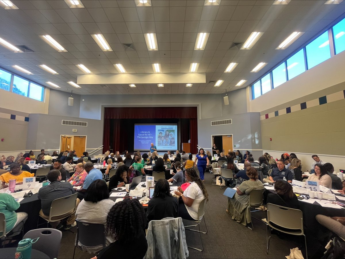 "It's time for every child in Georgia!" Districts from across GA gather at the Speech School to kick off Literacy &amp; Justice for All: unconditional commitment to structured literacy training and ending illiteracy in Georgia.

#literacyandjusticeforall
#coxcampus
#gadoe
