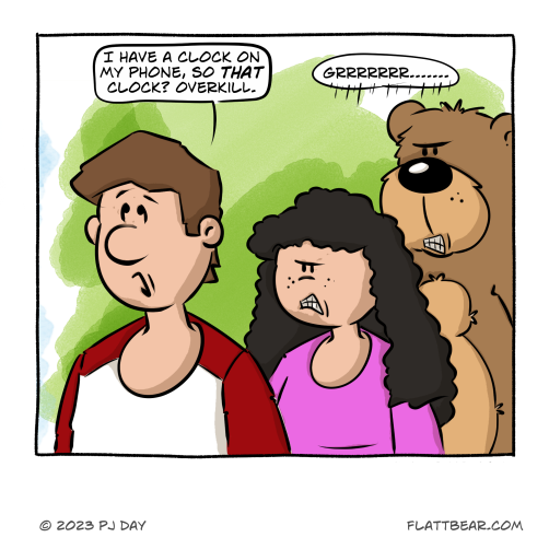 Large Benjamin #flattbear #comics #london #bigben