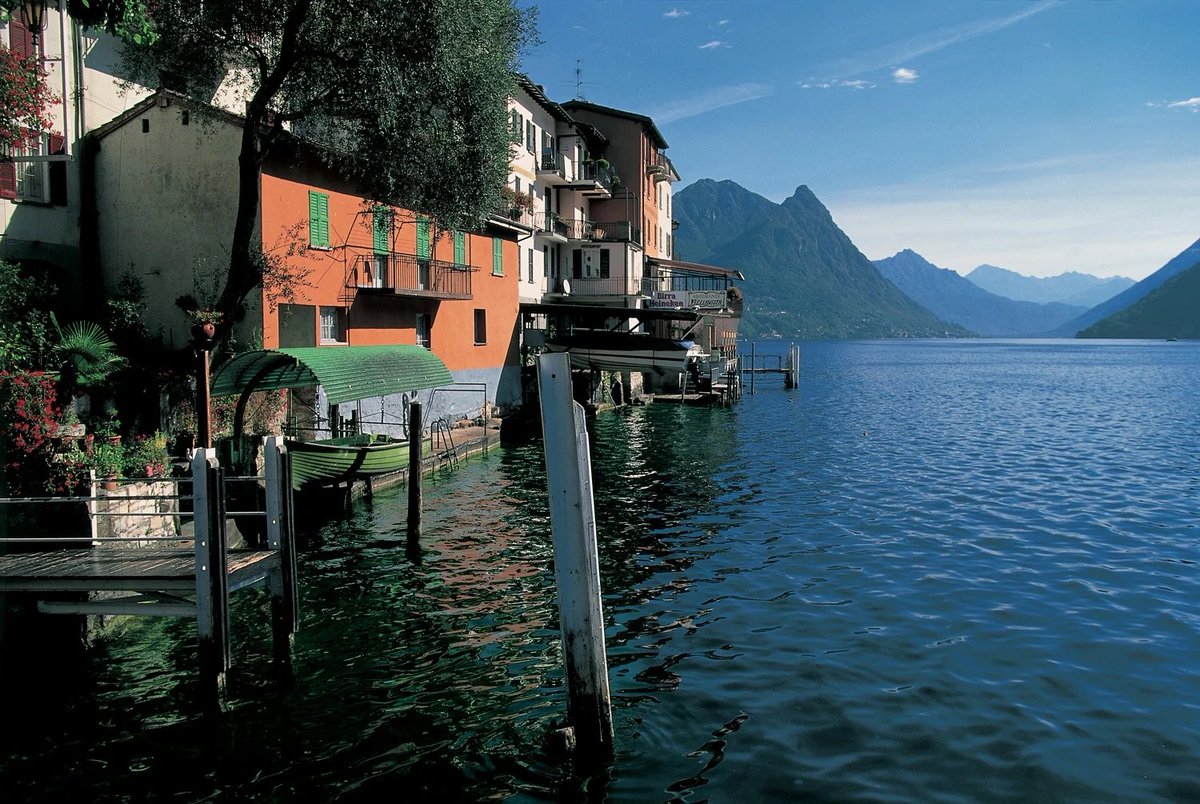 With sunny days and balmy nights, lakeside promenades and charming squares, a buzzing town and a mountainous backdrop, Lugano is the perfect Swiss summer destination! 🇨🇭🌞 
#inlovewithswitzerland @ticinoturismo