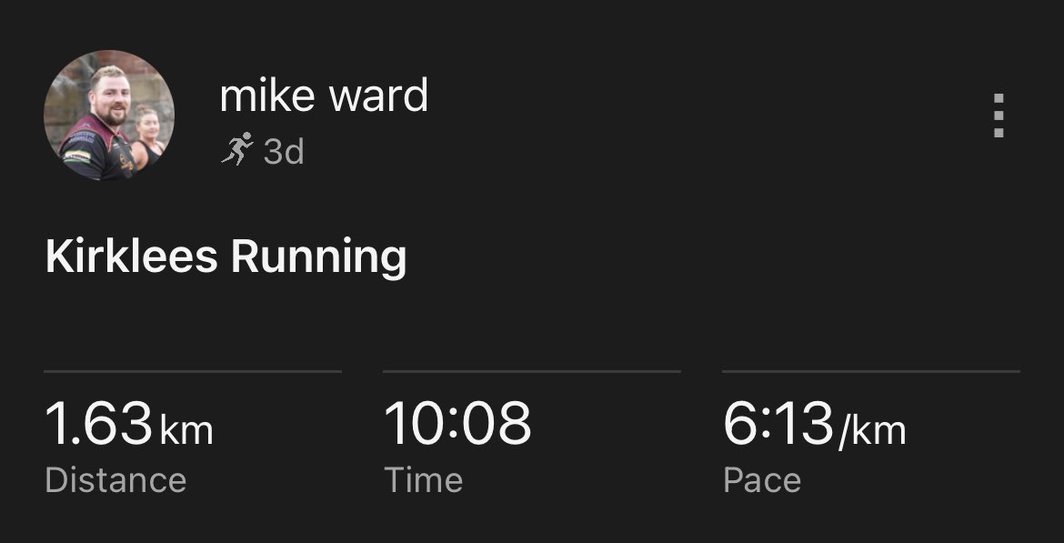 FatSamuraiii's tweet photo. Day 10: +8.29km
Day 11:  +1.64km
Day 12: +1.66km
Day 13: +1.63km
Day 14: +1.63km
Day 15: +2.51km 

116.97km/300km

183.03km to go…

https://t.co/mu6vp4hGnP https://t.co/mIDtC0yqS0