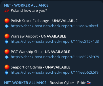 Polonya'ya siber saldırı