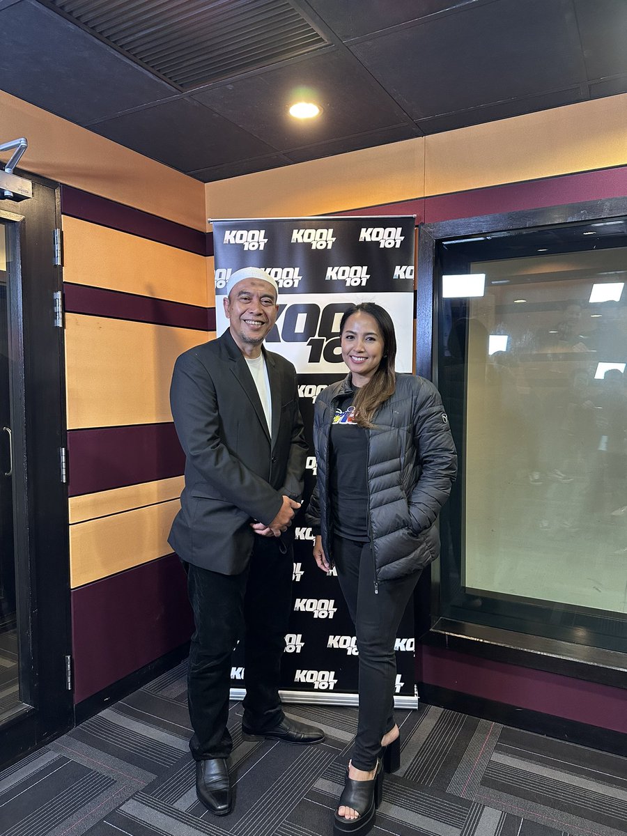 HaizaHanafi's tweet photo. Tq Abg Isma Halil Hamzah.Sepanjang Close Up bersama Pagi On Point @kool101my banyak pengajaran yg kita dapat.Moga Abg terus dilindungi dan bangkit dengan semangat baru!
Catchup #pagionpoint via Apps Audio+ dan tonton di Youtube Kool101
#haizamuaz #haiza #muaz #ismahalilhamzah https://t.co/V6CUJuSpm5