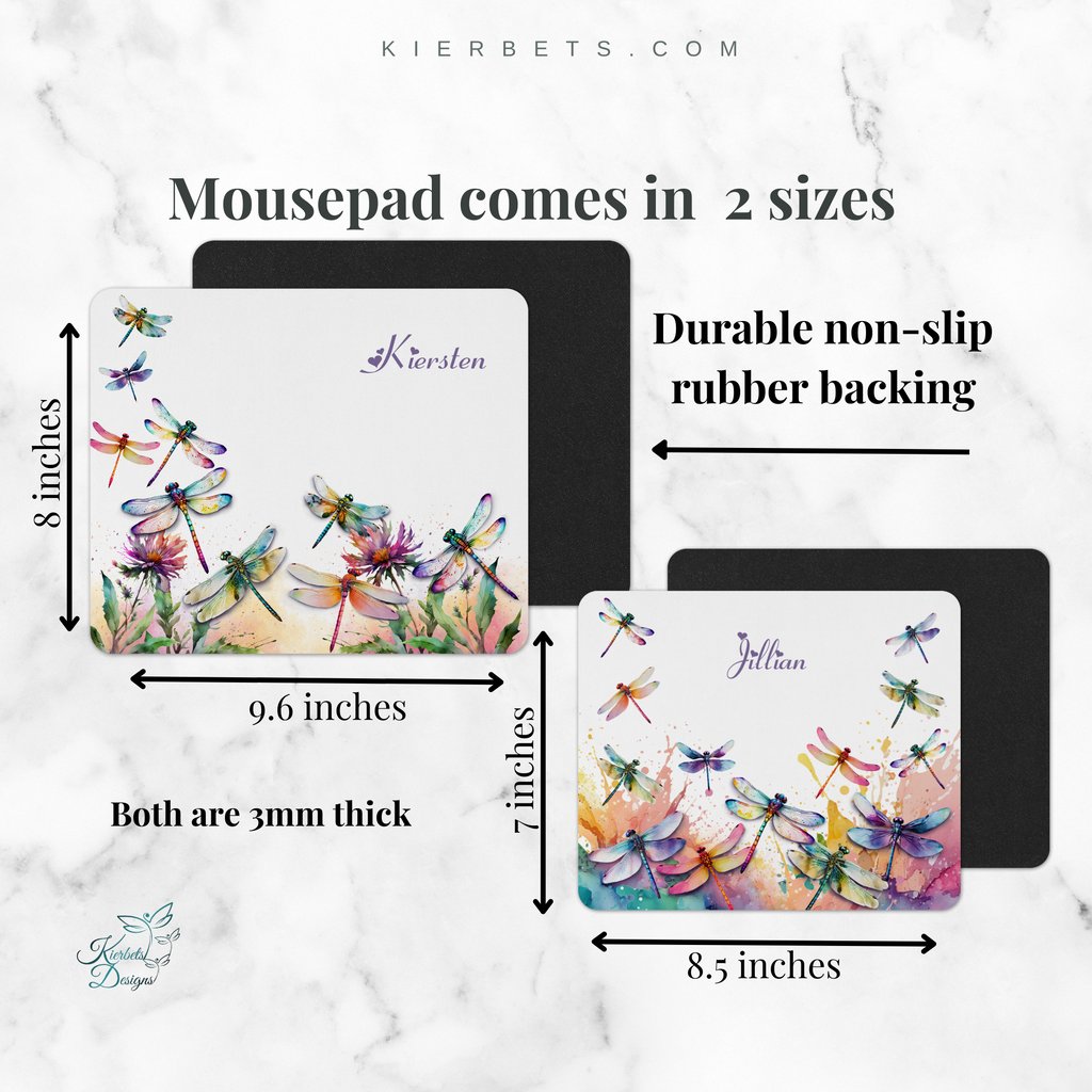 kierbets's tweet image. Vibrant watercolor dragonflies dance on this beautiful mouse pad. 2 design styles to brighten your workspace.
l8r.it/aS5X

#mousepad #coaster #computeraccessory #accessory #officegift #neoprene  #happy #watercolor #dragonfly #Anisoptera #Insect #Odonata #changes