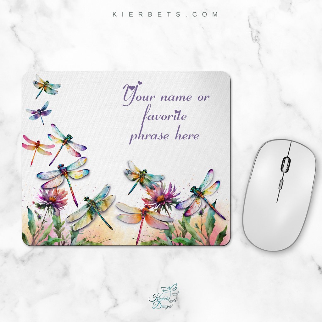 kierbets's tweet image. Vibrant watercolor dragonflies dance on this beautiful mouse pad. 2 design styles to brighten your workspace.
l8r.it/aS5X

#mousepad #coaster #computeraccessory #accessory #officegift #neoprene  #happy #watercolor #dragonfly #Anisoptera #Insect #Odonata #changes