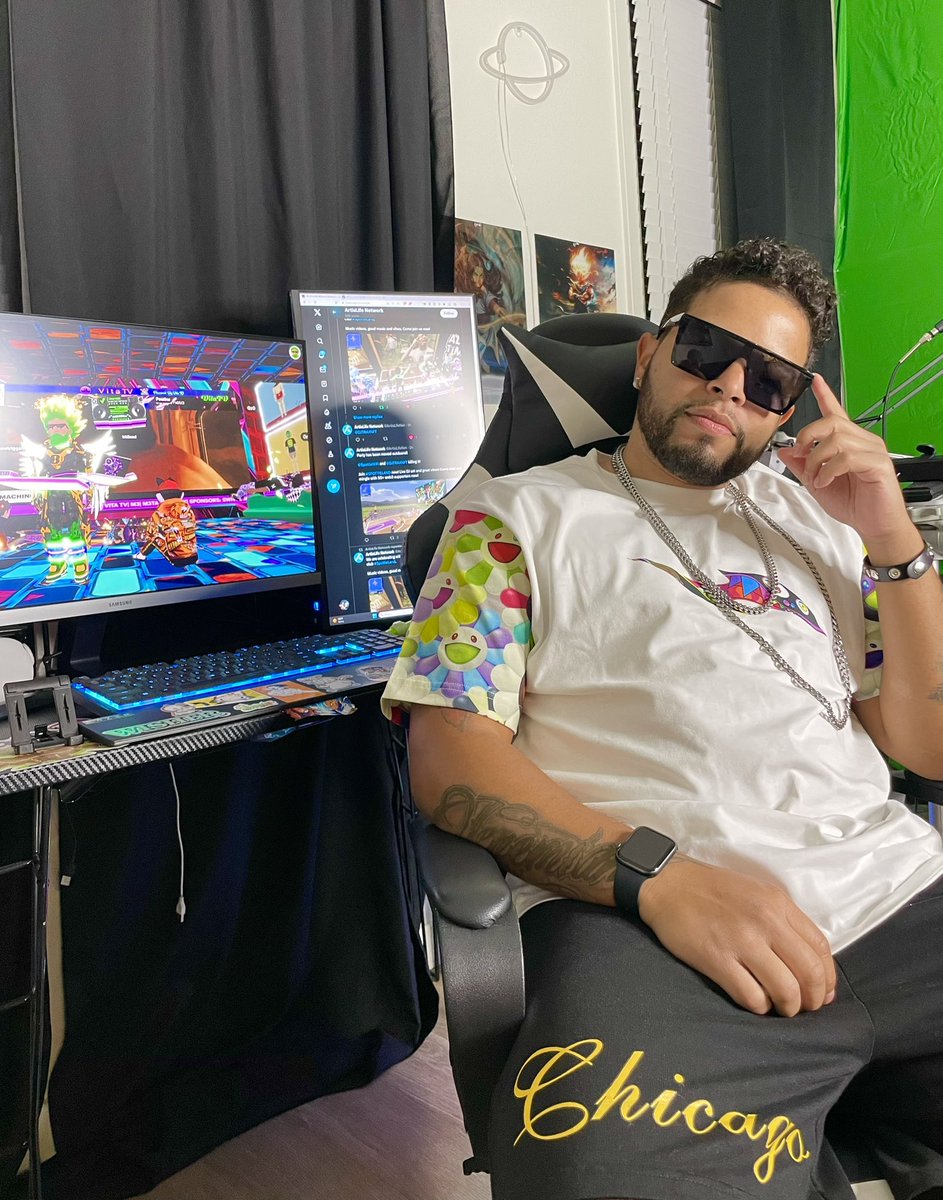 GM, my <a href="/RTFKT/">RTFKT</a> shirt came in yesterday in the middle of my <a href="/SpottieWiFi/">Spottie 🛜</a> DJ set‼️ DRIP TOO HARD 🤯 <a href="/Nike/">Nike</a> <a href="/takashipom/">takashi murakami</a> 

Thank you <a href="/StillMoreMnstrs/">Still More Monsters</a> <a href="/Clammyeth/">Clammy.eth</a> <a href="/jk47eth/">Jk-47.eth</a> for the raffle giveaway! ✔️

See you all at Curation Station tomorrow at 7pm ET ✨ <a href="/DCLCurations/">DCLCurations.eth</a> #Web3 #DJ