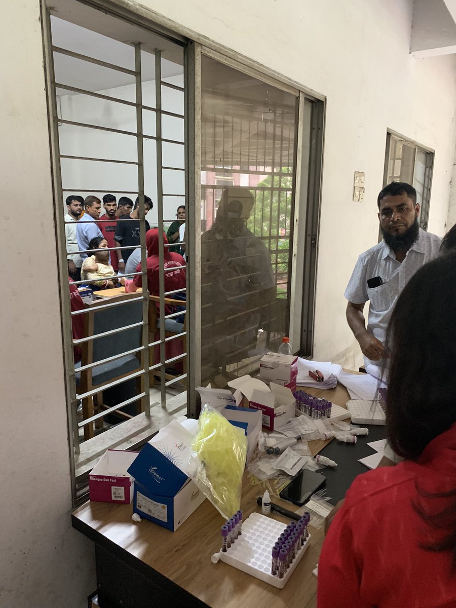 HaarKarin's tweet photo. 👉🏽supporting the current #dengue outbreak response in 🇧🇩
Visited Mugda Medical College &amp; met @Atiq4Dhaka, Mayor of #DhakaNorth 
👍🏻 Excellent #leadership, #community engagement &amp; whole-of-government, whole-of-society approach needed 2 ↗️#vector control &amp; decrease new transmissions https://t.co/9YxYxNadxb