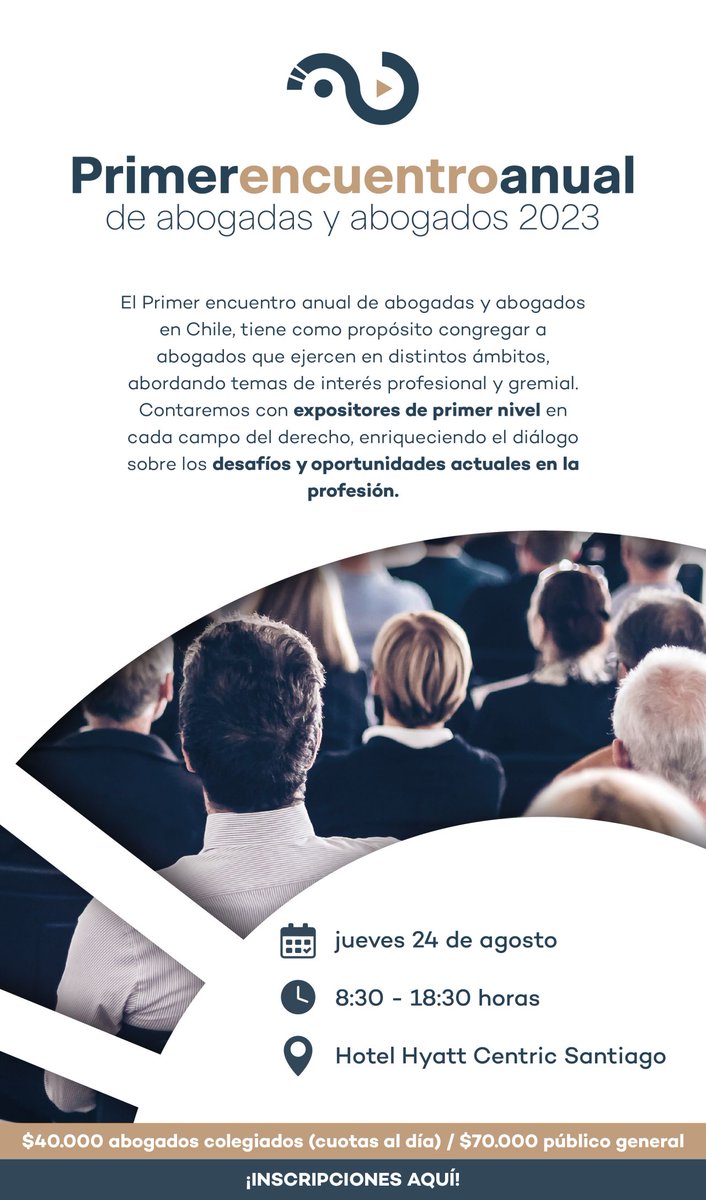 NO TE PIERDAS EL PRIMER ENCUENTRO ANUAL DE ABOGADOS Y ABOGADAS 2023 ¡𝗜𝗻𝘀𝗰𝗿𝗶𝗽𝗰𝗶𝗼𝗻𝗲𝘀 𝗮𝗾𝘂í! lnkd.in/etqvyijc

#abogados #abogadas #colegiodeabogados #paridaddegenero #delitoseconómicos #ética #tribunales #nuevastecnologías #tecnologías #inteligenciaartificial