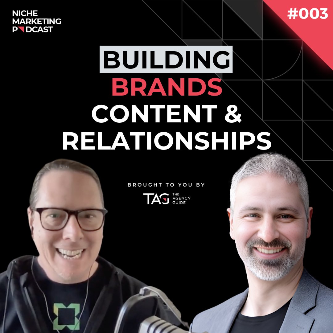 TheAgencyGuide (@agencyguidehq) on Twitter photo 🎤 From voice acting to mortgage business and marketing, Jeff Kuns' unique journey made him an insightful guest! If you care about content marketing, B2B marketing in the mortgage industry, or both, this episode is for you!
➡️ nichemarketingpodcast.com/003
<a href="/AgencyGuideHQ/">TheAgencyGuide</a> 🎤 From voice acting to mortgage business and marketing, Jeff Kuns' unique journey made him an insightful guest! If you care about content marketing, B2B marketing in the mortgage industry, or both, this episode is for you!
➡️ nichemarketingpodcast.com/003
<a href="/AgencyGuideHQ/">TheAgencyGuide</a>
