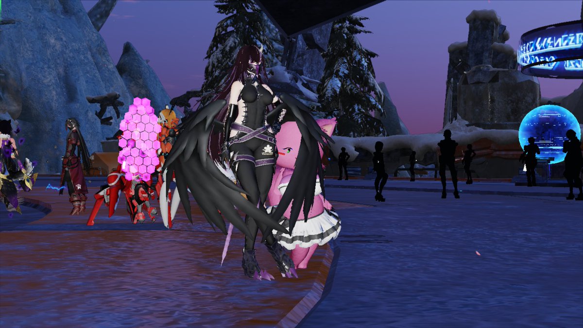 PSO2で姐御を見かけたのでスクショ撮ってみた