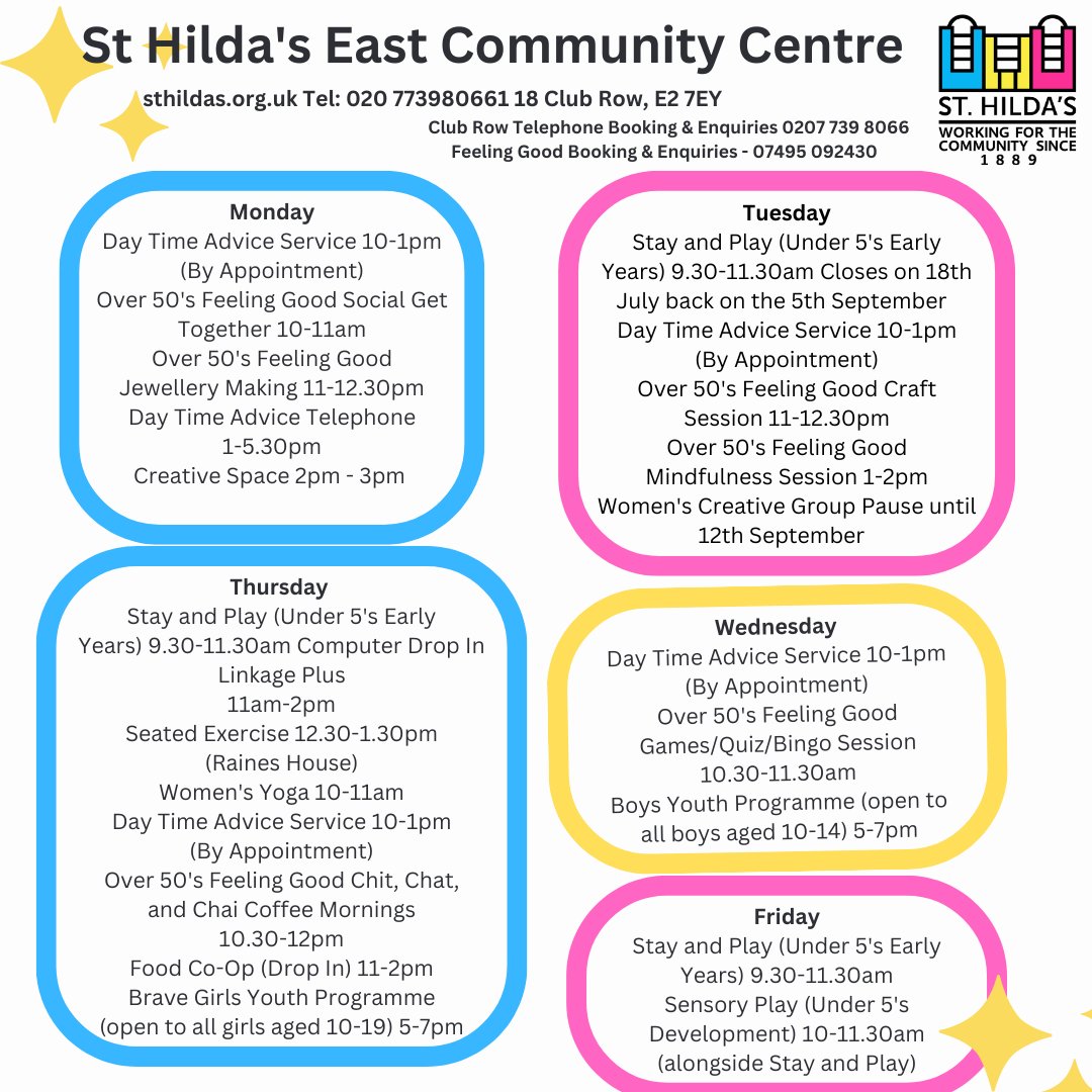 St Hilda's East tweet media