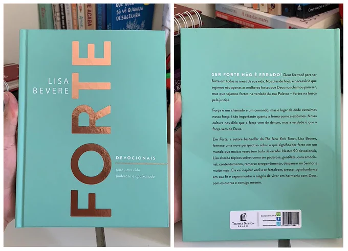 Forte: Devocionais para uma vida poderosa e apaixonada Capa dura