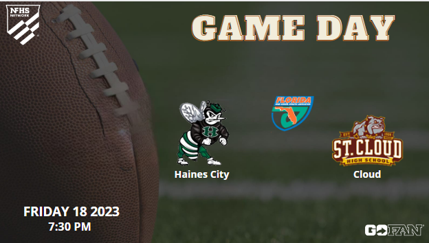 🚨🏈It's GAMEDAY🚨🏈!!
Haines City vs. St. Cloud - LIVE Florida HS Football 2023 
📆 Friday, August 18
⏰7:30 PM
📺 linktr.ee/nfhsntworkcom

<a href="/stcloudathletic/">St. Cloud Bulldog Athletics</a> <a href="/schsbulldogs/">Saint Cloud HS</a>
<a href="/stcloudfootball/">ST. CLOUD FOOTBALL</a> <a href="/ConnorHowes65/">Connor Howes</a>
<a href="/CoachShort2/">CoachShort</a> <a href="/HCHornetsSports/">Haines City Hornets</a> <a href="/HCHornetsFoot/">HC Hornets football</a>