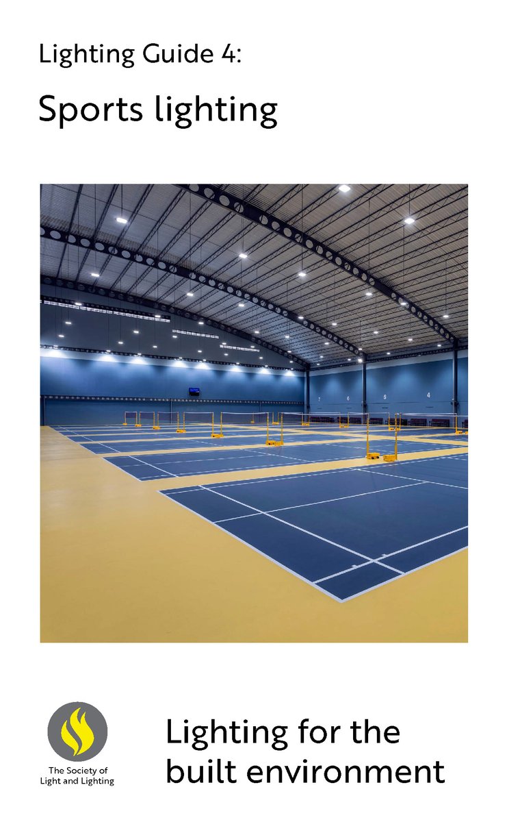 SLL100's tweet image. LG04: Sports Lighting was launched earlier this summer. 

It can be downloaded for free by SLL &amp;amp; CIBSE members &amp;amp; can be purchased by non-members at cibse.org/policy-insight…  

#Light #lighting #sportslighting