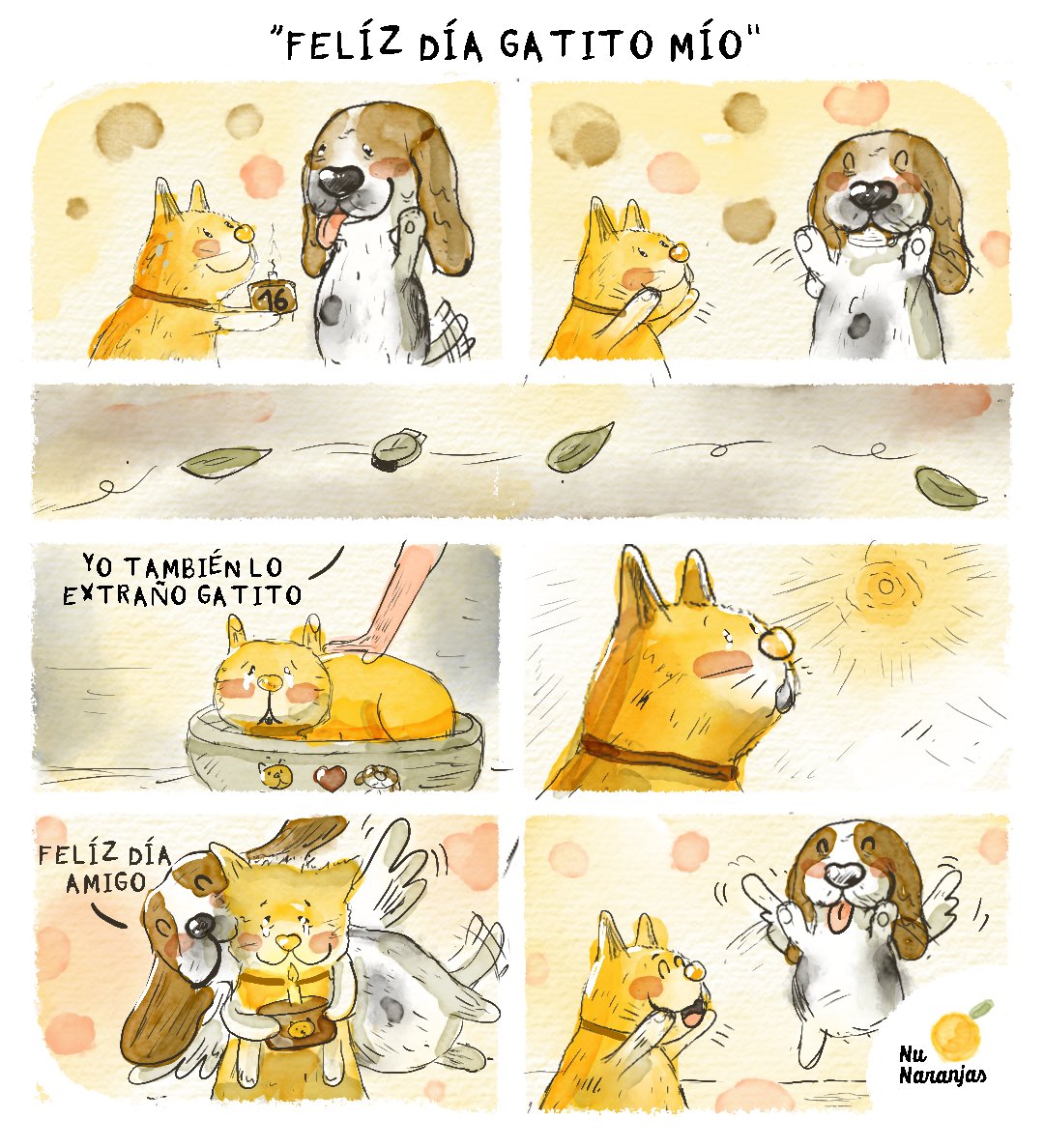 🍊Amigo mío, aquí estoy.