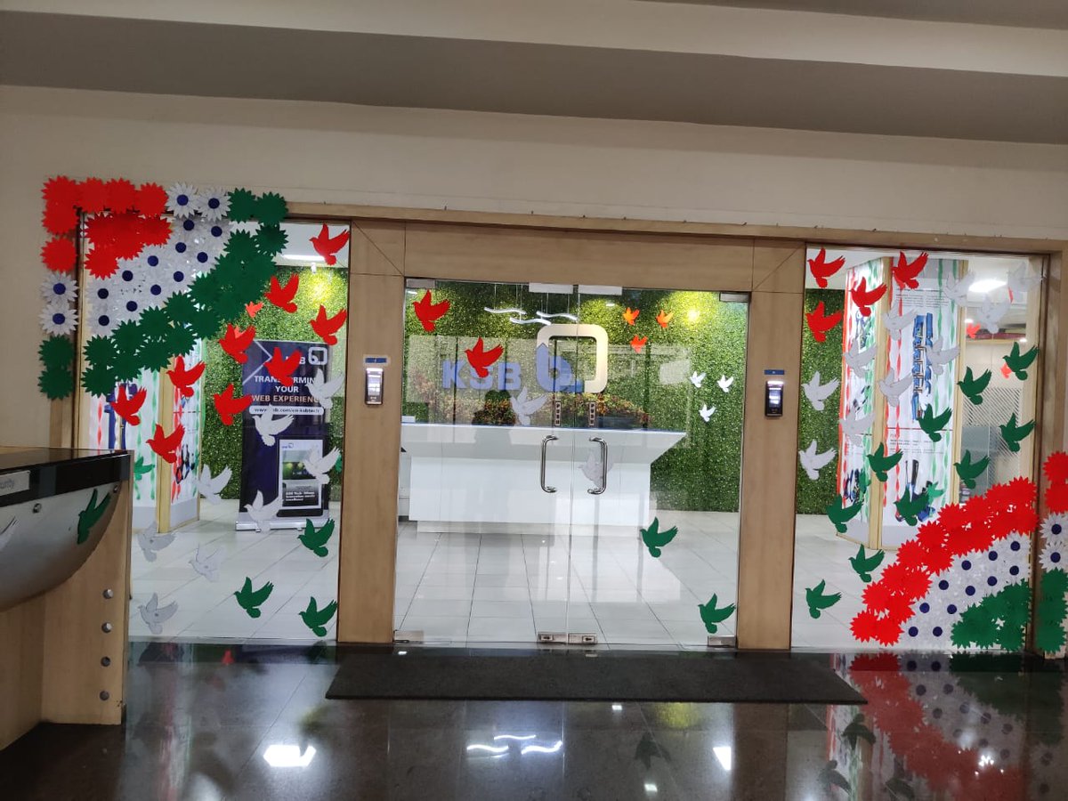 KSB_Tech's tweet photo. Sharing with you all few snapshots from the Independence Day celebrations held at KSB Tech office.
#ksbtech #independenceday #independenceday2023 #celebrations #azadikaamritmahotsav #77thindependenceday #freedom #celebration #jaihind #india #indianarmy #tricolor #proud https://t.co/1O2G9oyEgL