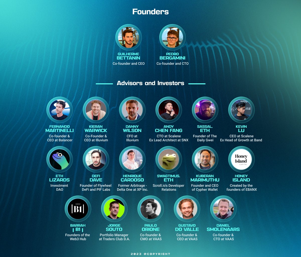 zarosfi's tweet photo. You are wondering who are the people involved in Zaros, it's time for our community to see some of the investors and advisors that are working with us behind the scenes. 

🧵 Here's a thread for all of you to know better a part of our dream team 👇 https://t.co/xAQ73ZfBjj