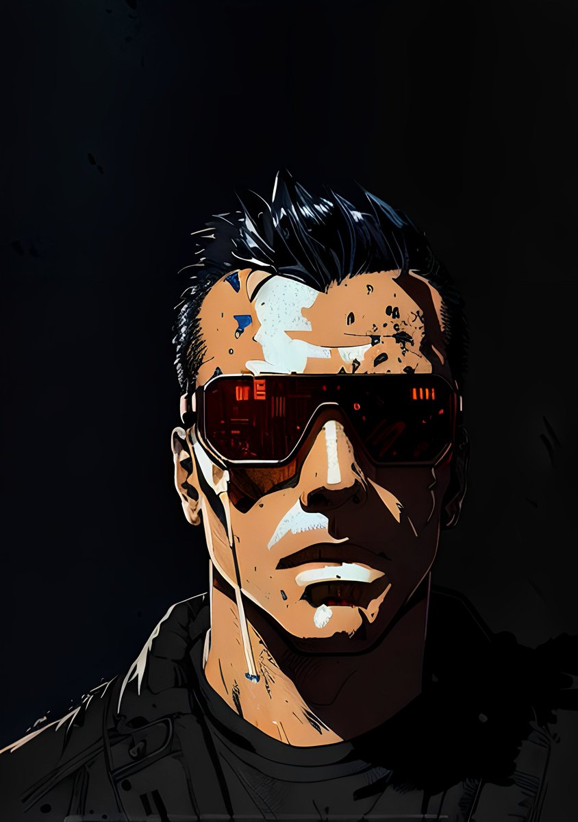 Mdafride6Xd's tweet image. Not too bad AI. The #prompt was &apos;Boss&apos;. Not what I meant with the one-word Boss prompt but I do like the terminator one look of this generated image
I just gave my face to some random Korean AI site. 

#AI #generatedimage #mahitsokay