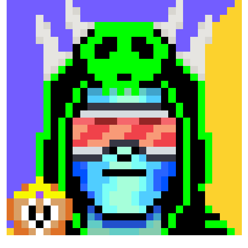 Not sure what is on the shoulder, but here's to #OnchainSummer 

Be based and get 1337 pilled <a href="/1337skulls/">1337</a> #BuildOnBase #1337Brians