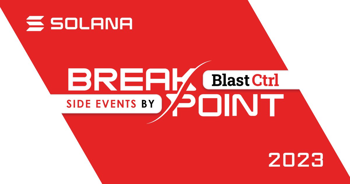 1/3

We were the official unofficial side event list for the <a href="/SolanaConf/">Solana Breakpoint 🇦🇪 Abu Dhabi Dec 11-13</a> last year, and we are most definitely not going to leave you hanging this year!

Our side events list for #SolanaBreakpoint 2023 is now live.