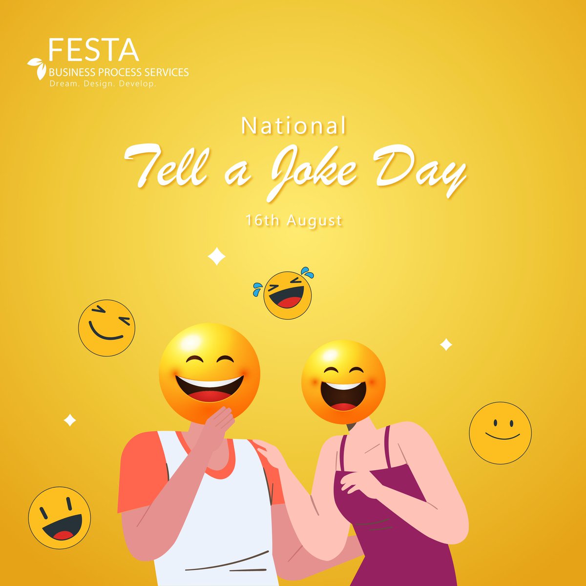 😄🎉 It's #NationalTellAJokeDay! 😂🎈 Share the laughter, spread the smiles, and brighten someone's day with a good ol' joke. Let's celebrate the power of humor to connect us all. Ready, set, go—let the joke-telling begin! 🎁🤣 #ShareTheLaughter #JokeTime 🌟🌈